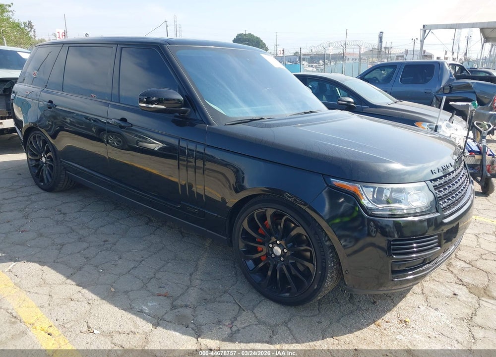 2016 LAND ROVER RANGE ROVER 5.0L V8 HOLLAND   HOLLAND/5.0L V8 SUPERCHARGED AUTOBIOGRAPHY VIN: SALGV3EF8GA290659
