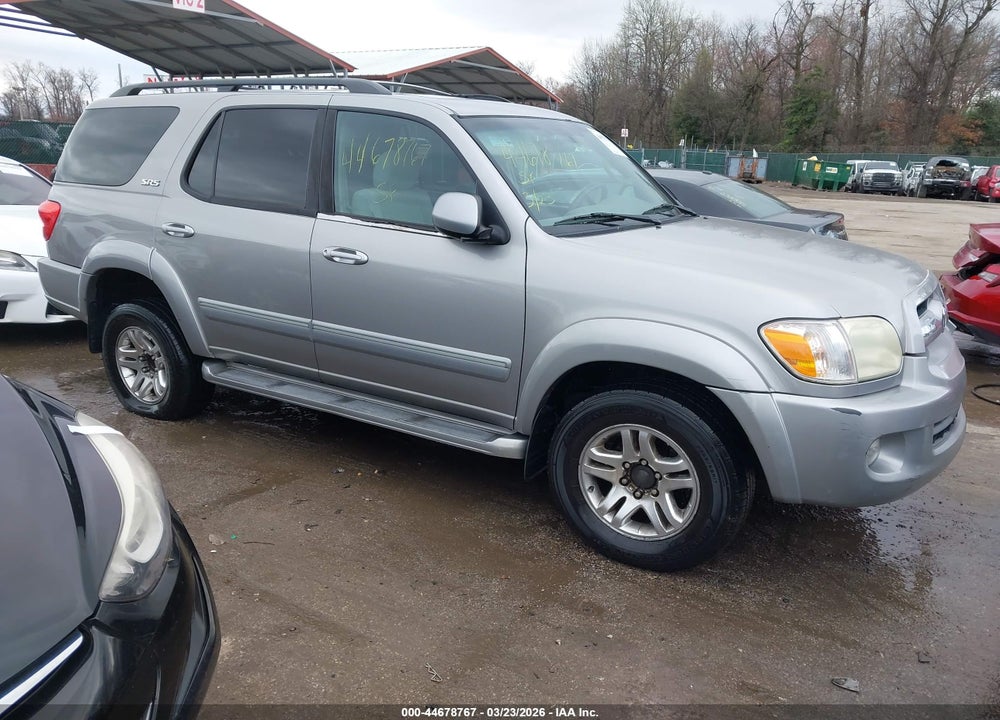 2006 TOYOTA SEQUOIA SR5 V8 VIN: 5TDBT44A76S267376
