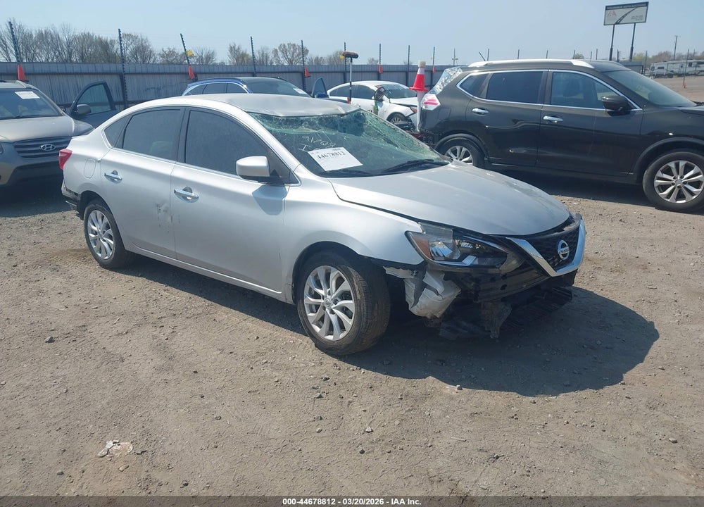 2019 NISSAN SENTRA S VIN: 3N1AB7AP4KY285302