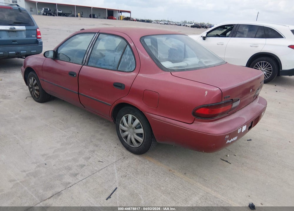 1995 GEO PRIZM LSI VIN: 1Y1SK5288SZ033745