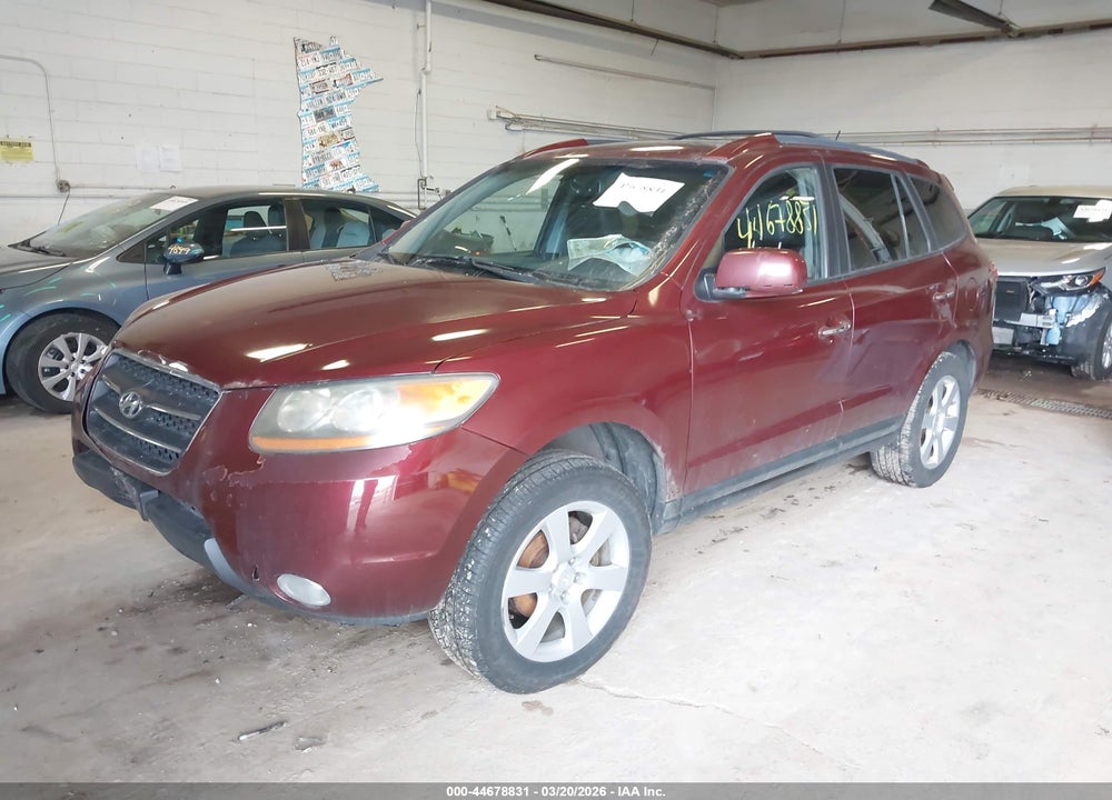 2009 HYUNDAI SANTA FE LIMITED VIN: 5NMSH13E09H286654