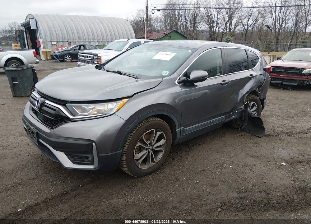 2021 HONDA CR-V AWD EX-L VIN: 2HKRW2H83MH639283