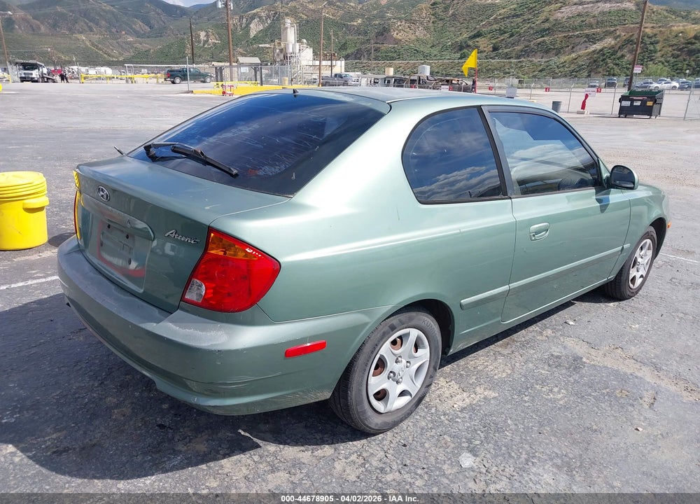 2005 HYUNDAI ACCENT GLS/GT VIN: KMHCG35CX5U325795