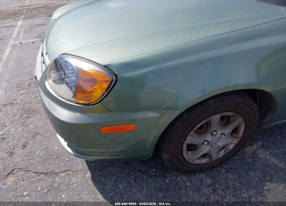 2005 HYUNDAI ACCENT GLS/GT VIN: KMHCG35CX5U325795