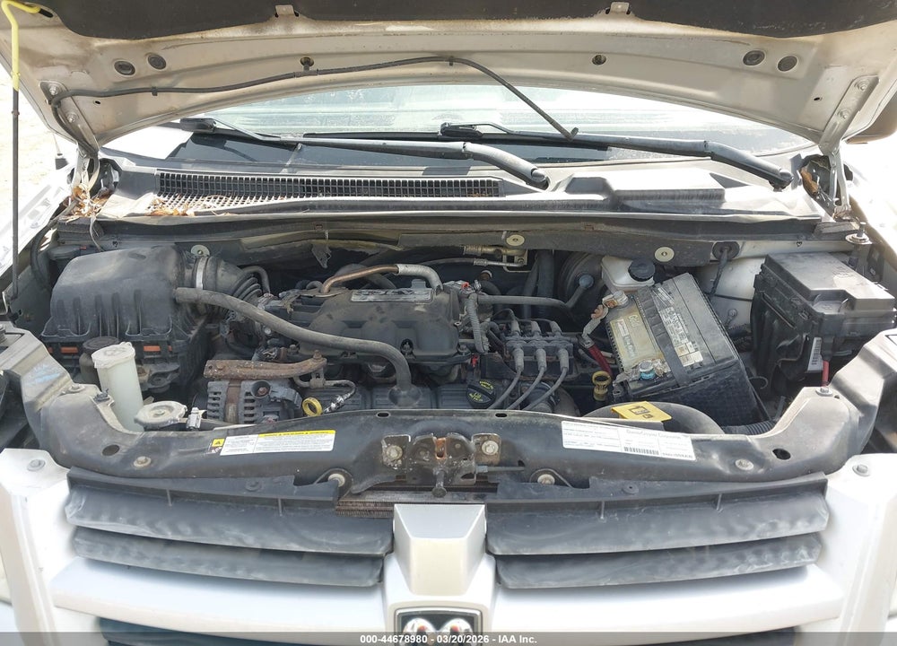 2008 DODGE GRAND CARAVAN SE VIN: 1D8HN44H08B151739