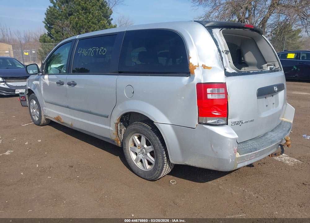 2008 DODGE GRAND CARAVAN SE VIN: 1D8HN44H08B151739