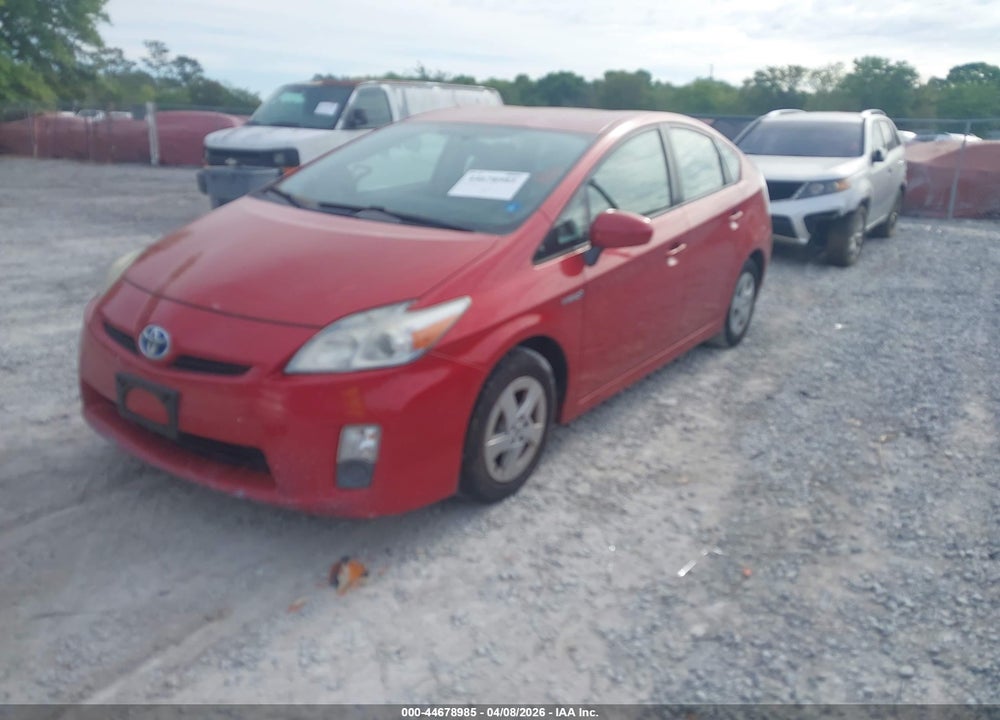 2010 TOYOTA PRIUS IV VIN: JTDKN3DU5A5011802