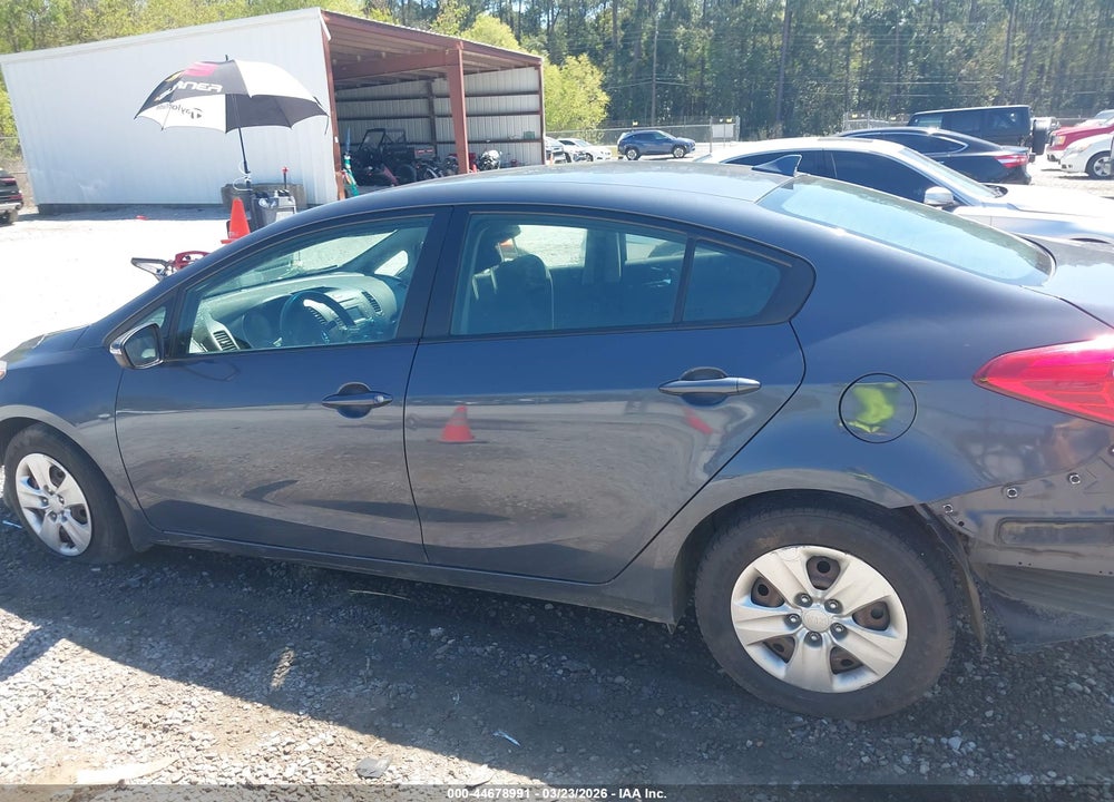 2016 KIA FORTE LX VIN: KNAFX4A60G5519706