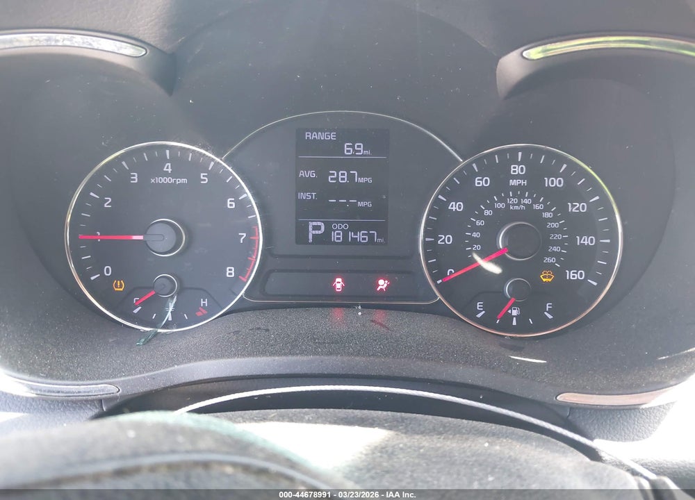 2016 KIA FORTE LX VIN: KNAFX4A60G5519706