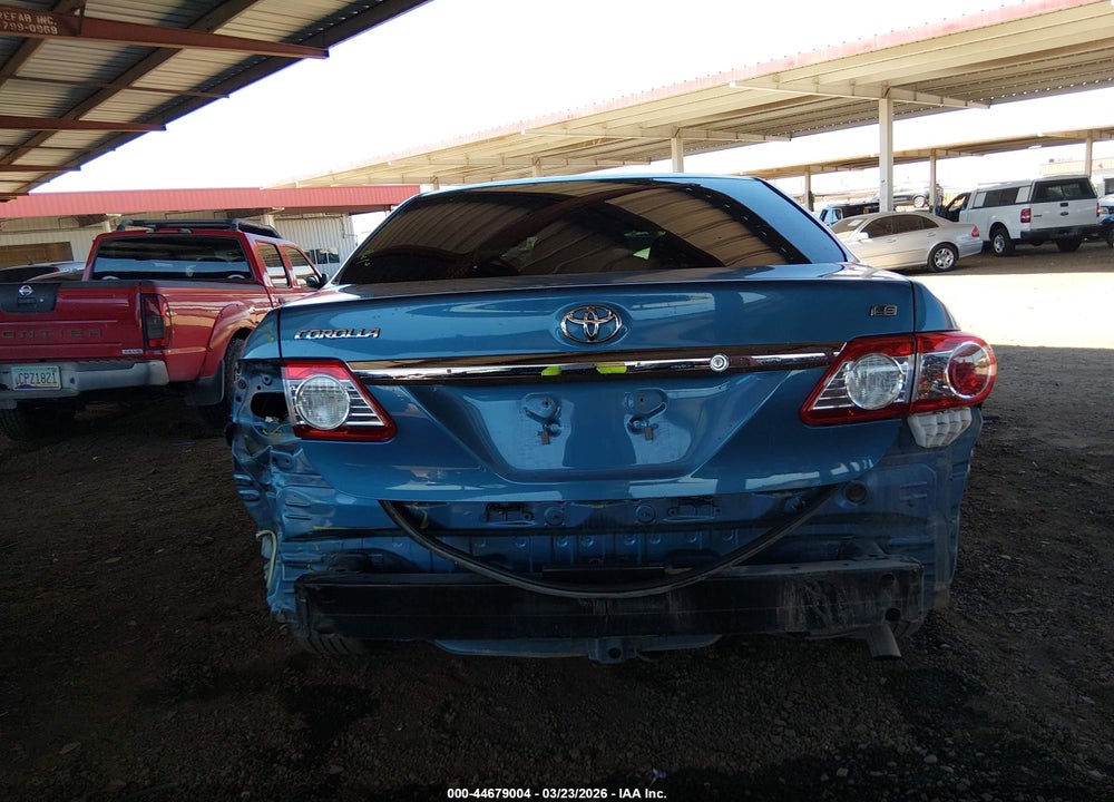 2013 TOYOTA COROLLA LE VIN: 5YFBU4EE0DP134768