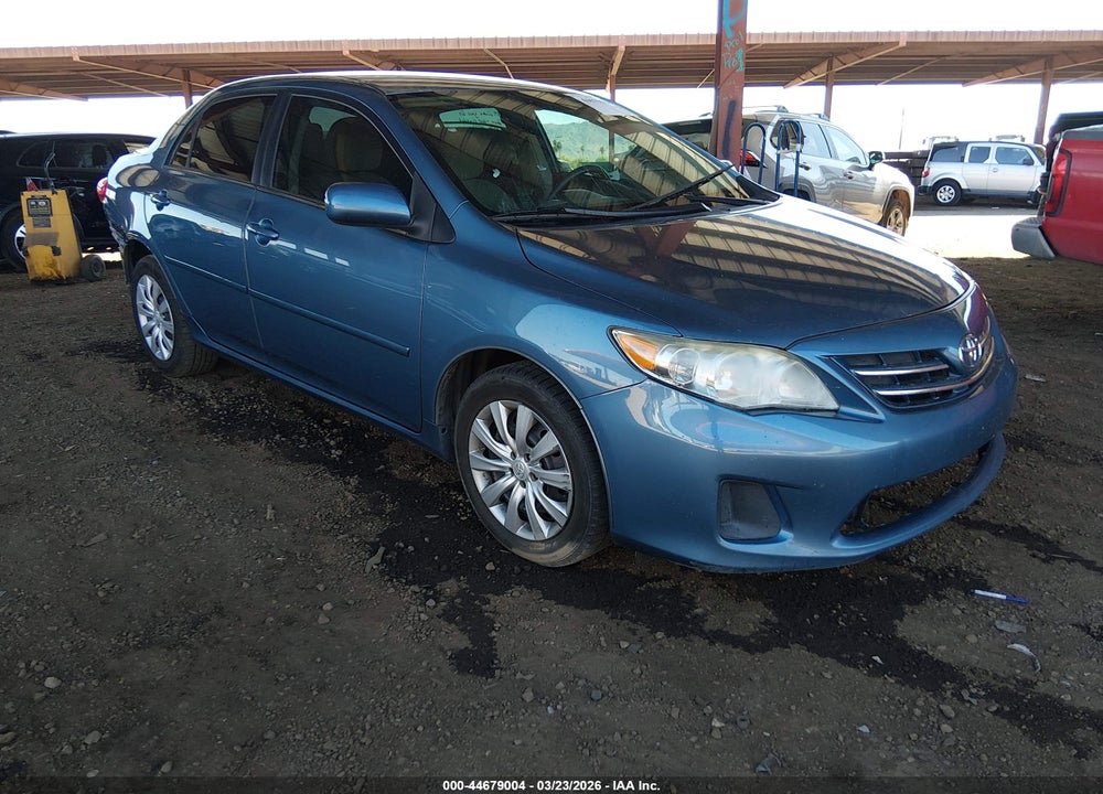 2013 TOYOTA COROLLA LE VIN: 5YFBU4EE0DP134768