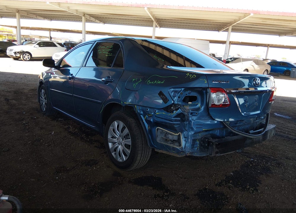 2013 TOYOTA COROLLA LE VIN: 5YFBU4EE0DP134768