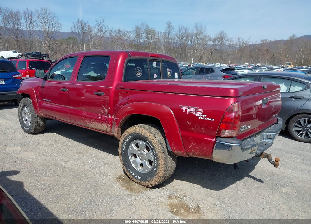 2005 TOYOTA TACOMA BASE V6 VIN: 5TELU42N15Z092471