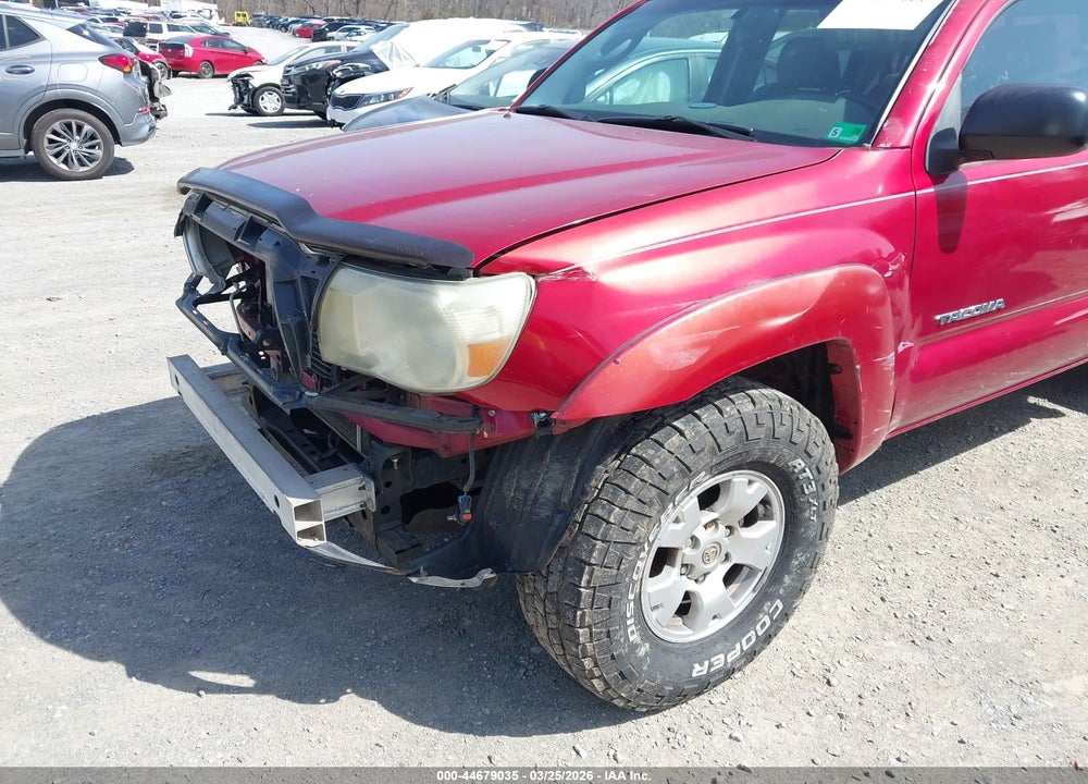 2005 TOYOTA TACOMA BASE V6 VIN: 5TELU42N15Z092471