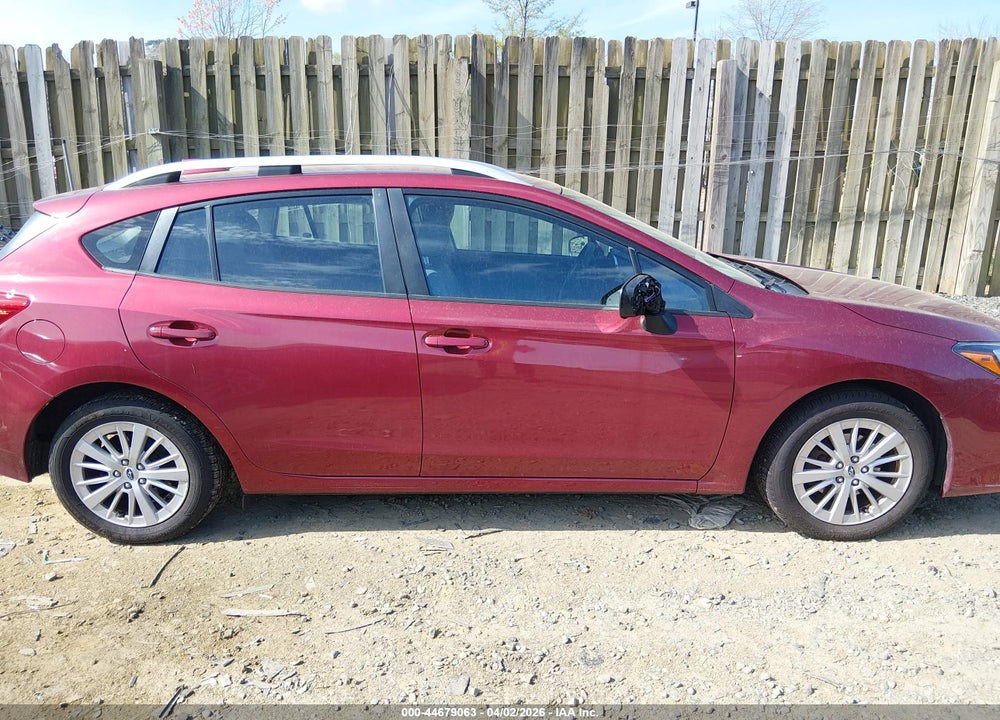 2018 SUBARU IMPREZA 2.0I PREMIUM VIN: 4S3GTAD64J3725935
