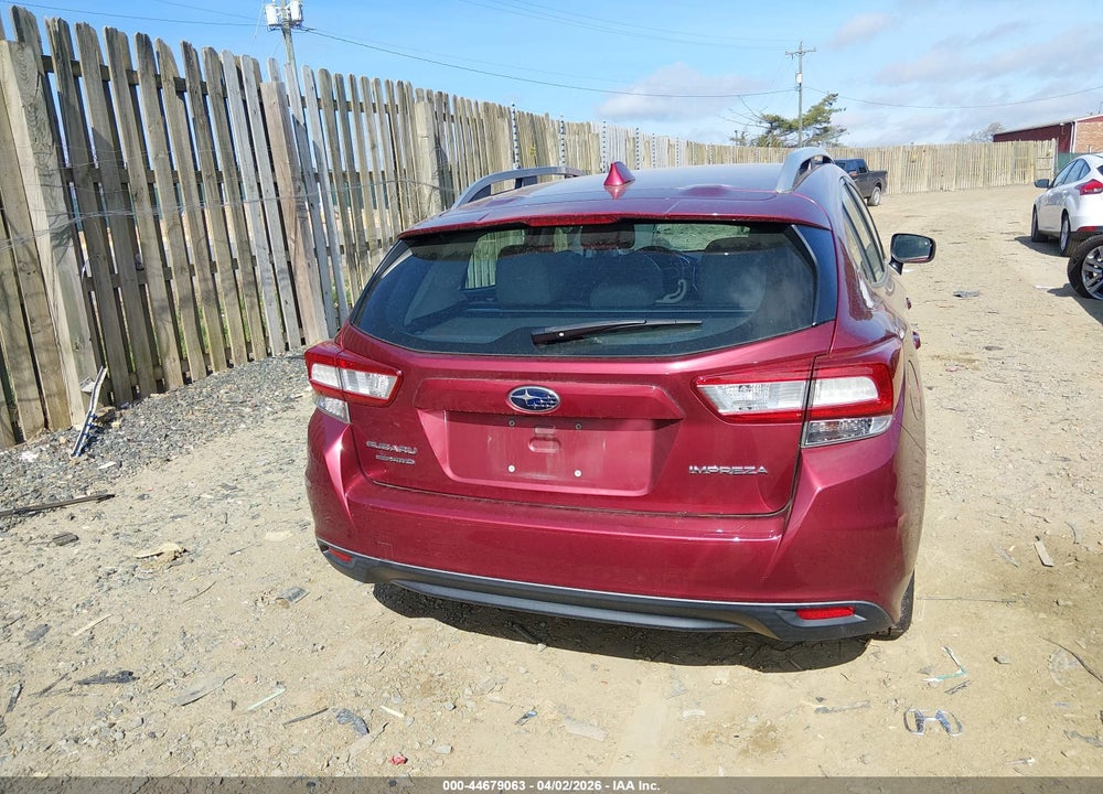 2018 SUBARU IMPREZA 2.0I PREMIUM VIN: 4S3GTAD64J3725935