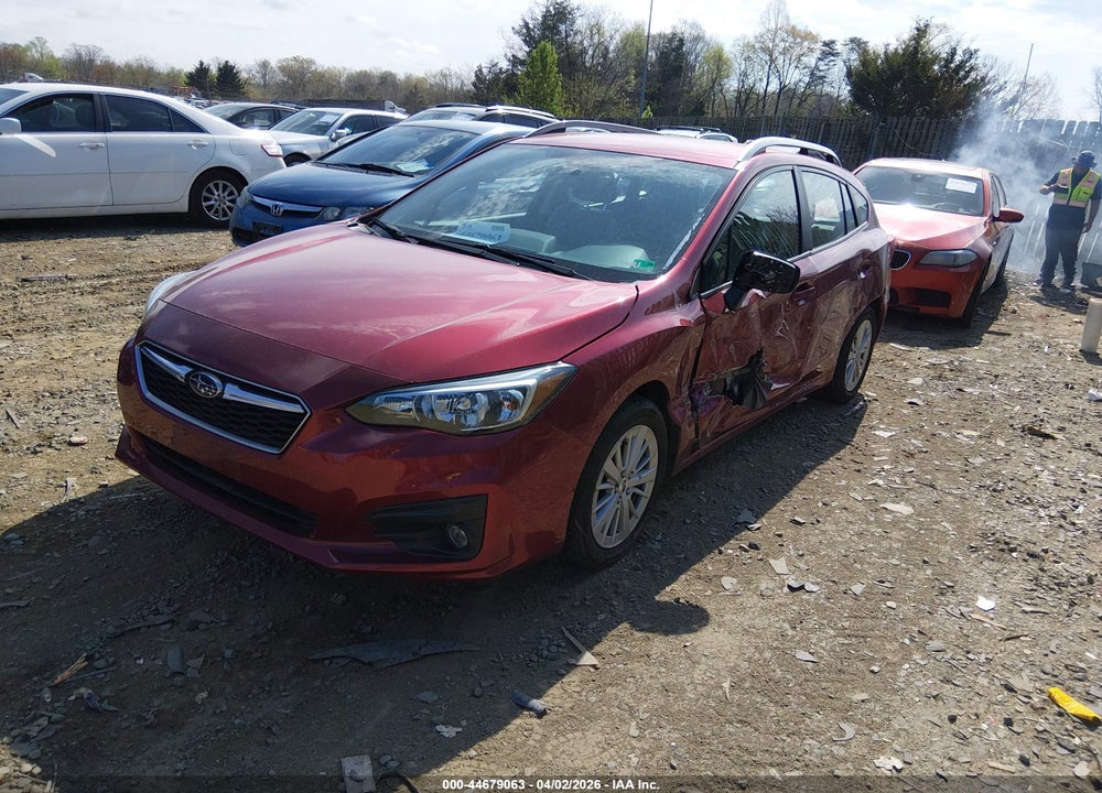 2018 SUBARU IMPREZA 2.0I PREMIUM VIN: 4S3GTAD64J3725935
