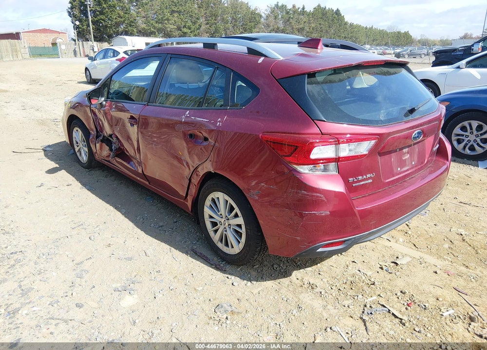 2018 SUBARU IMPREZA 2.0I PREMIUM VIN: 4S3GTAD64J3725935