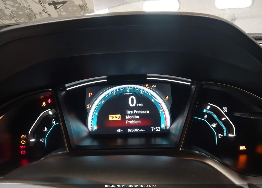 2021 HONDA CIVIC EX VIN: 19XFC1F39ME208089