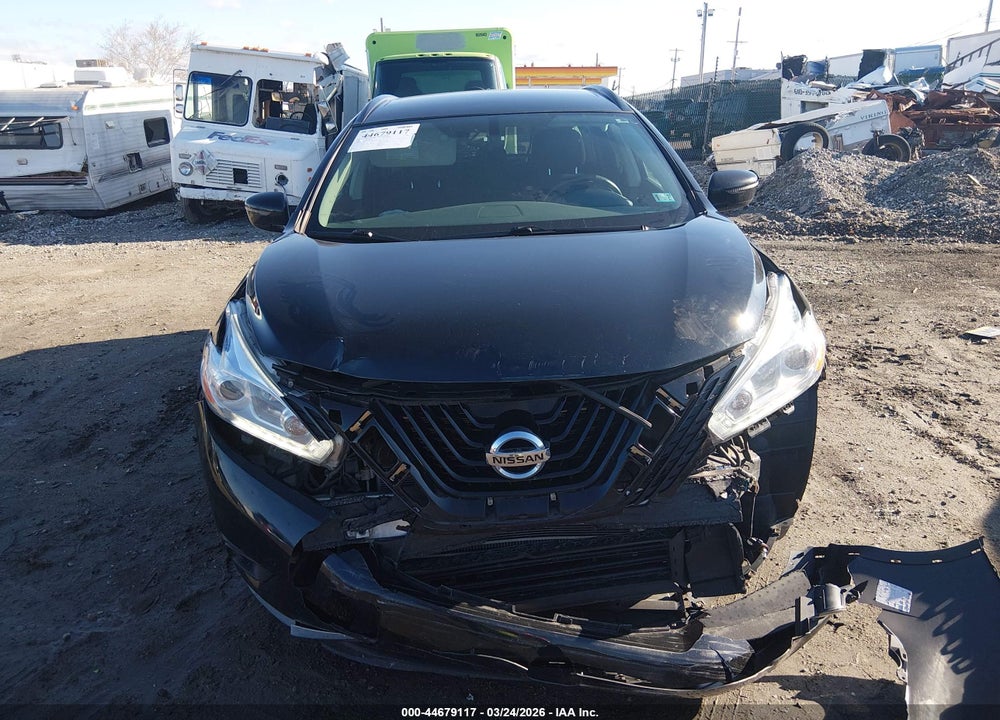 2017 NISSAN MURANO SV VIN: 5N1AZ2MH8HN113842