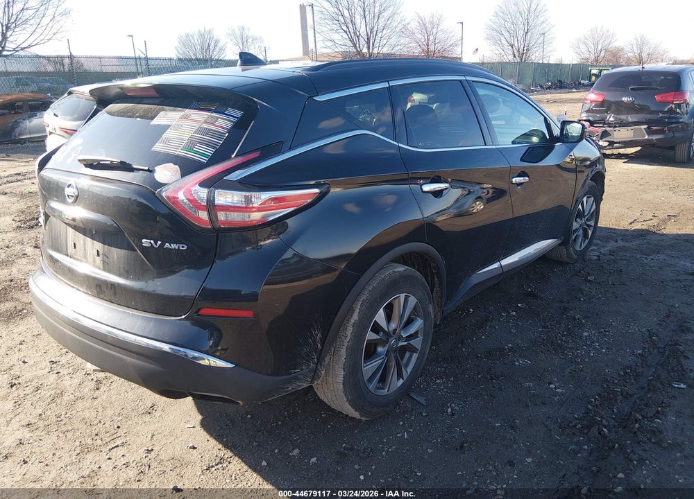 2017 NISSAN MURANO SV VIN: 5N1AZ2MH8HN113842