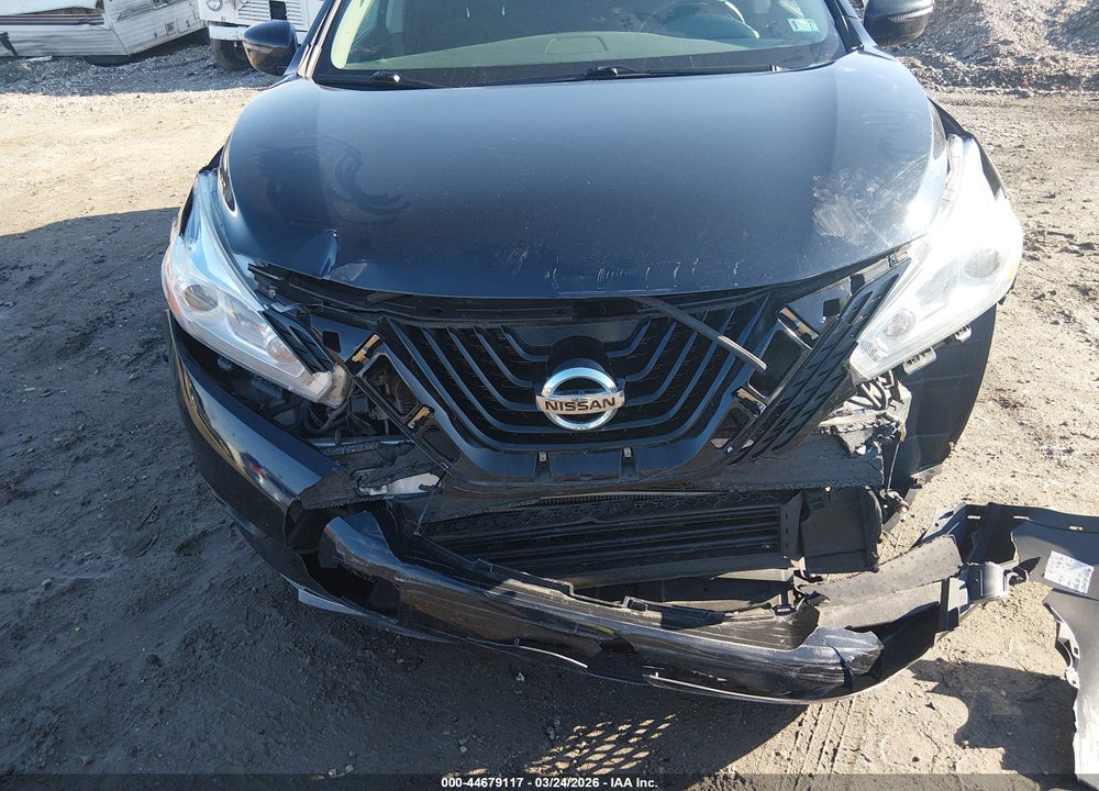 2017 NISSAN MURANO SV VIN: 5N1AZ2MH8HN113842