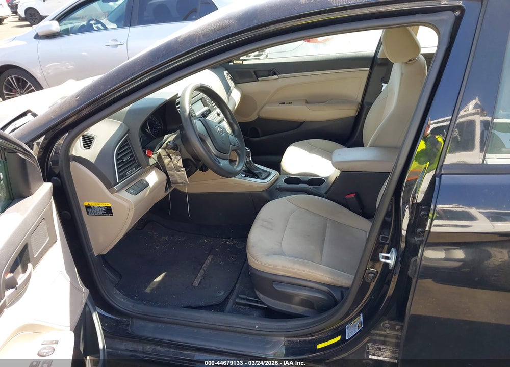 2017 HYUNDAI ELANTRA SE VIN: 5NPD74LF9HH050284