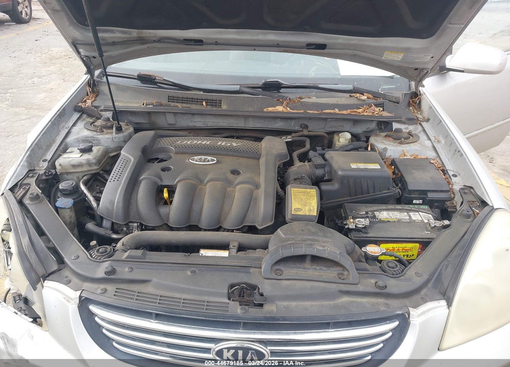 2007 KIA OPTIMA LX VIN: KNAGE123275119935