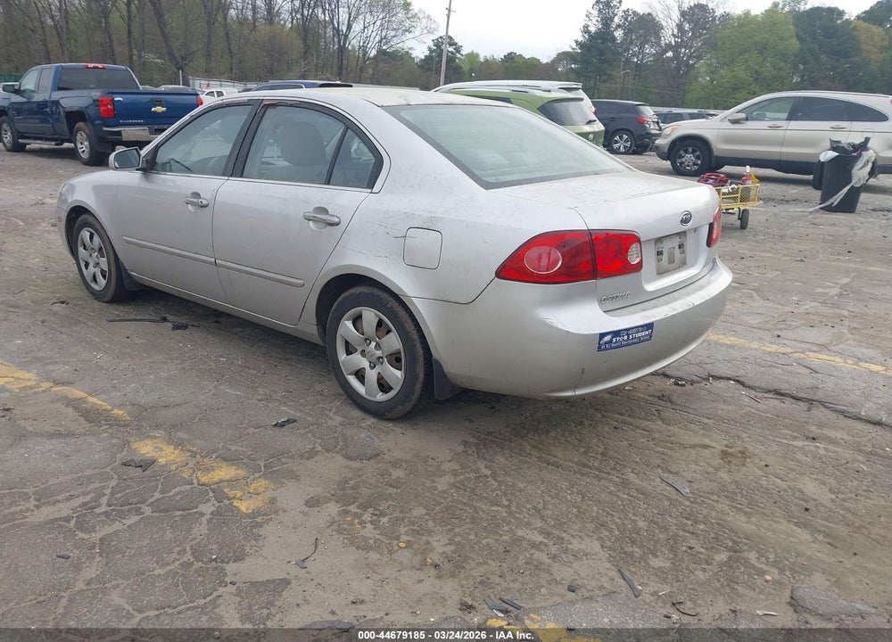 2007 KIA OPTIMA LX VIN: KNAGE123275119935