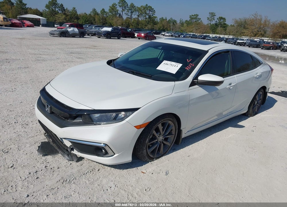 2019 HONDA CIVIC EX-L VIN: 19XFC1F74KE015882
