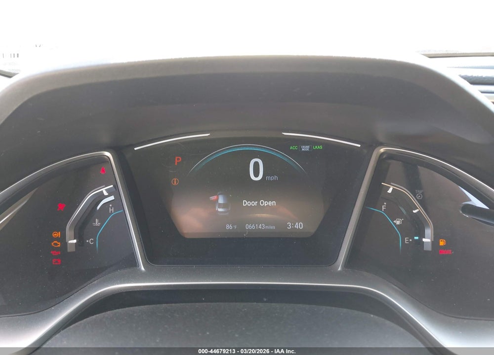2019 HONDA CIVIC EX-L VIN: 19XFC1F74KE015882