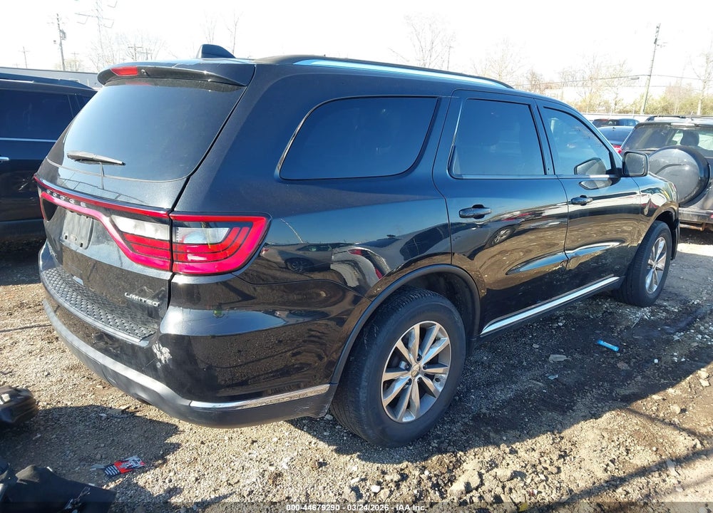2014 DODGE DURANGO LIMITED VIN: 1C4RDJDG5EC435711
