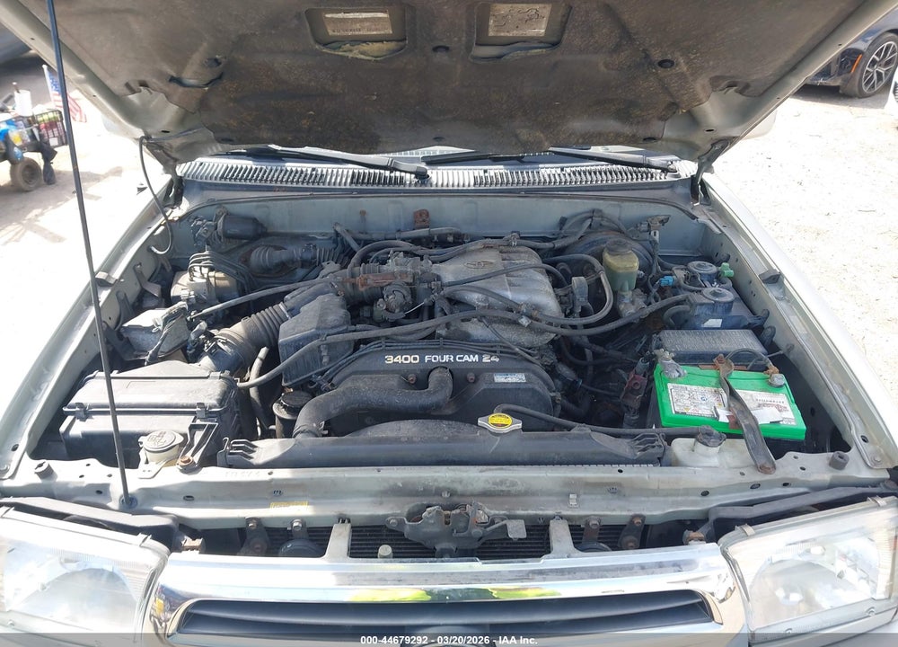 2000 TOYOTA 4RUNNER LIMITED V6 VIN: JT3HN87R8Y0262355
