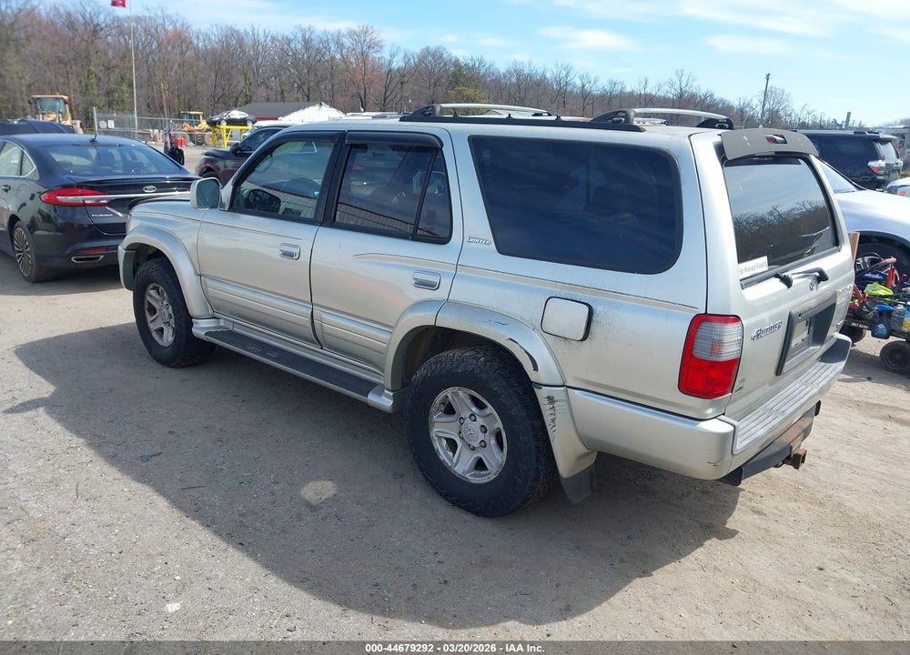 2000 TOYOTA 4RUNNER LIMITED V6 VIN: JT3HN87R8Y0262355
