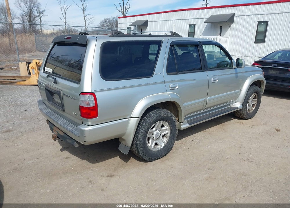 2000 TOYOTA 4RUNNER LIMITED V6 VIN: JT3HN87R8Y0262355