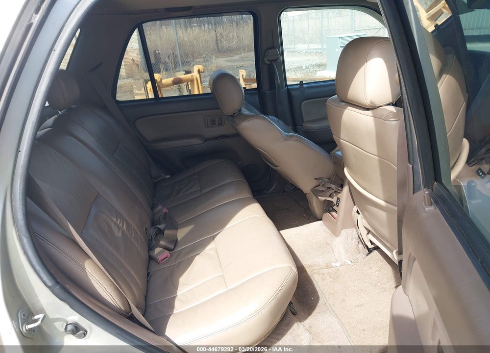 2000 TOYOTA 4RUNNER LIMITED V6 VIN: JT3HN87R8Y0262355