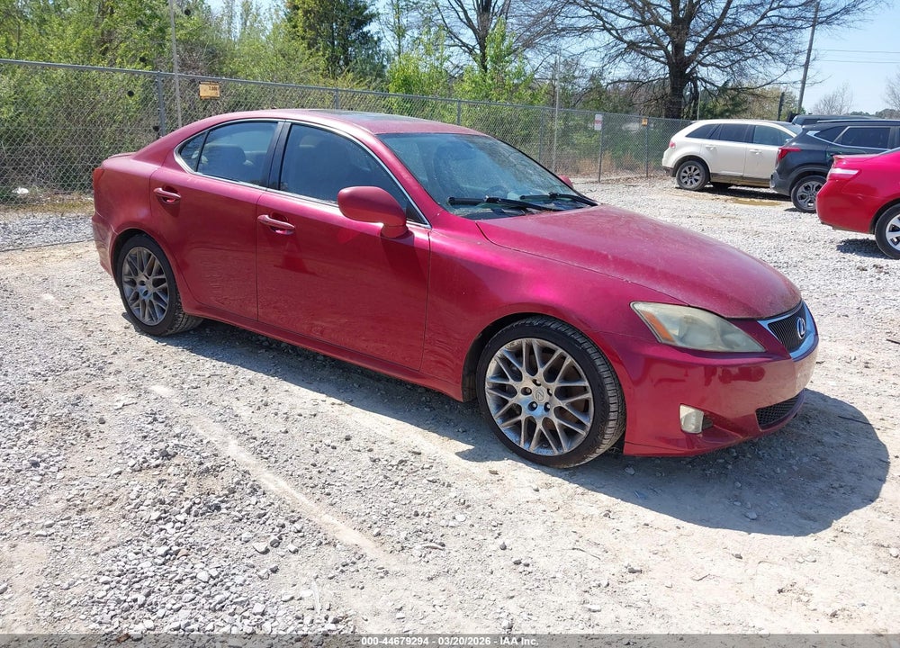 2007 LEXUS IS 350 VIN: JTHBE262X75012716