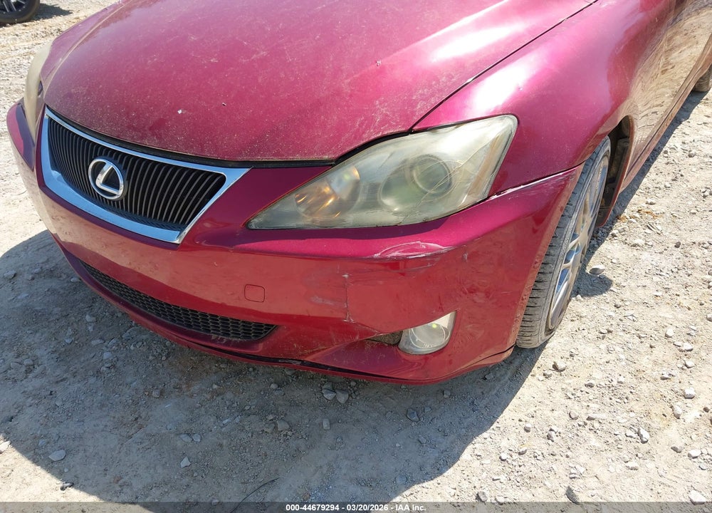 2007 LEXUS IS 350 VIN: JTHBE262X75012716