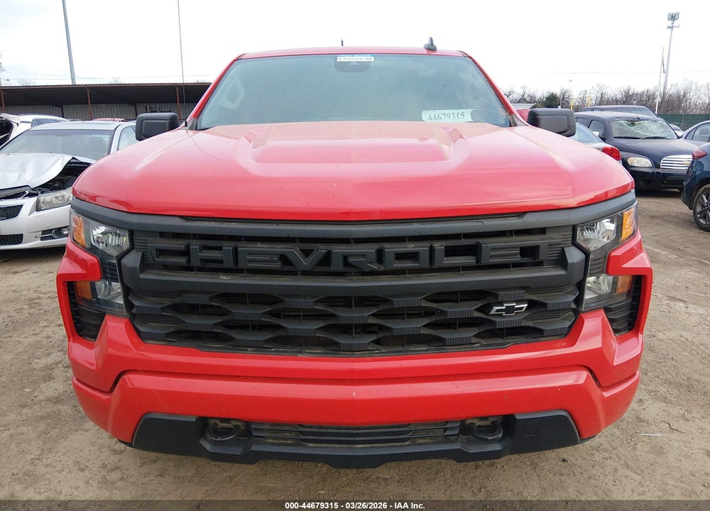 2023 CHEVROLET SILVERADO 1500 4WD  SHORT BED CUSTOM VIN: 1GCPDBEK5PZ199836