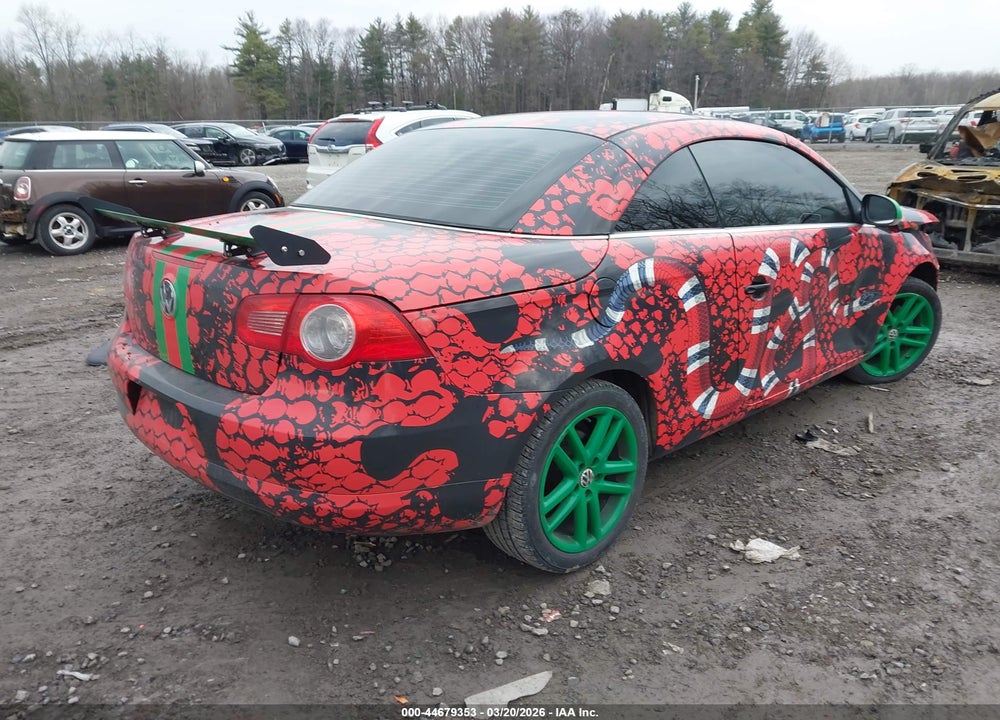 2008 VOLKSWAGEN EOS LUX VIN: WVWFA71F98V013721