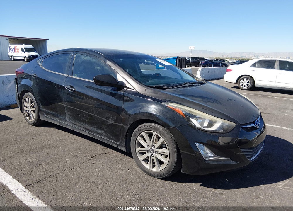 2015 HYUNDAI ELANTRA SE VIN: KMHDH4AE5FU439476