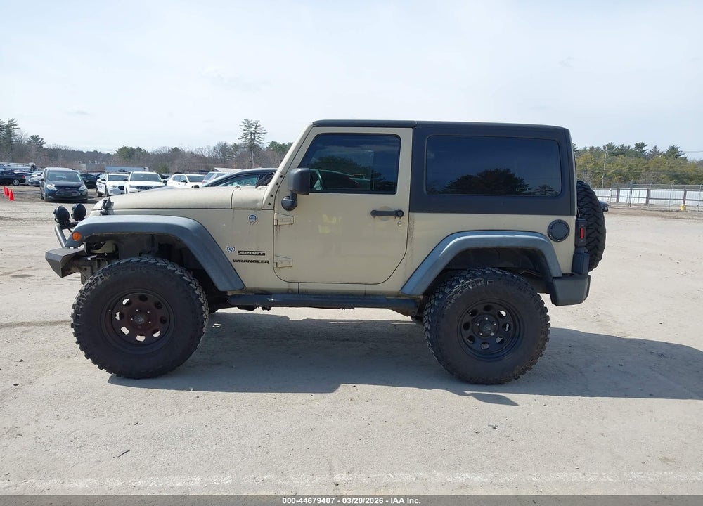 2011 JEEP WRANGLER SPORT VIN: 1J4GA2D16BL595765