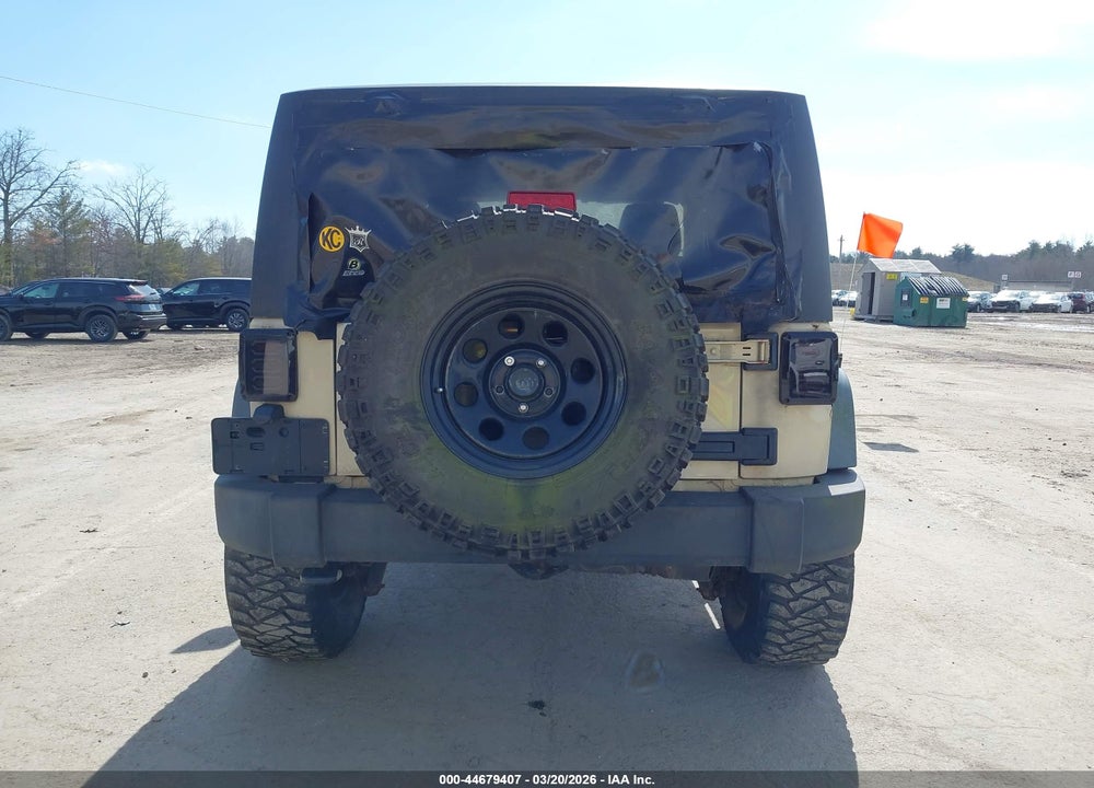 2011 JEEP WRANGLER SPORT VIN: 1J4GA2D16BL595765
