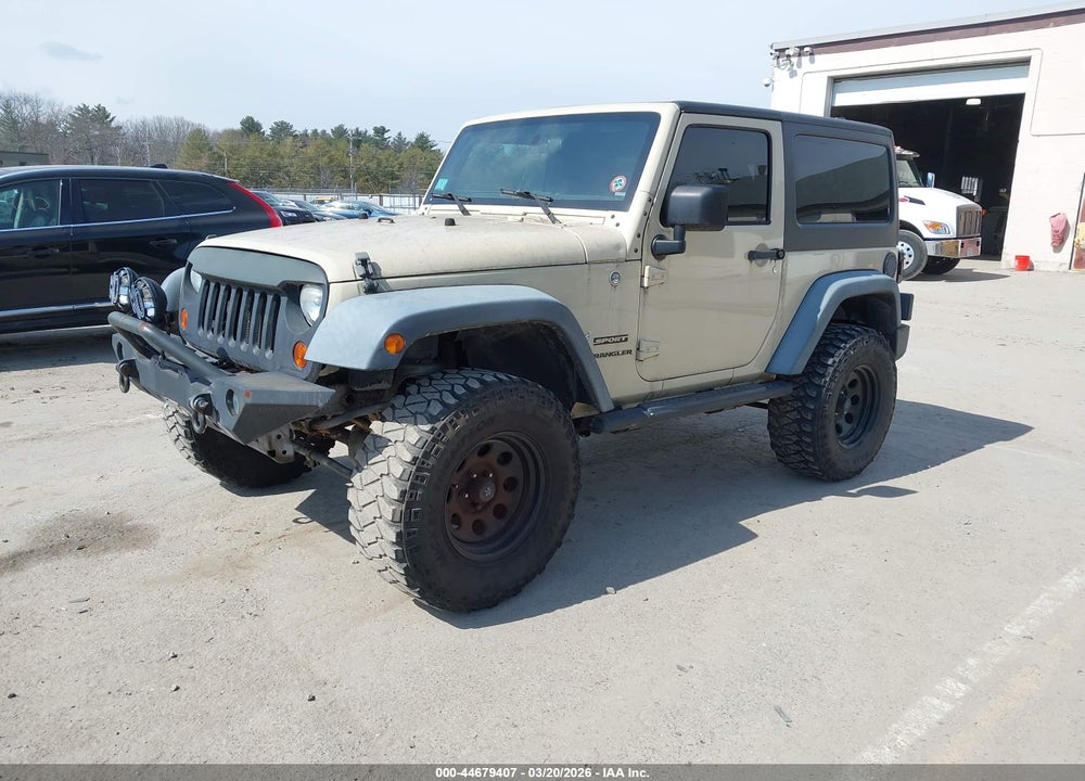 2011 JEEP WRANGLER SPORT VIN: 1J4GA2D16BL595765