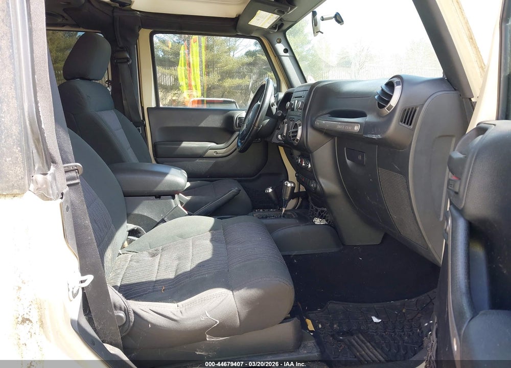 2011 JEEP WRANGLER SPORT VIN: 1J4GA2D16BL595765