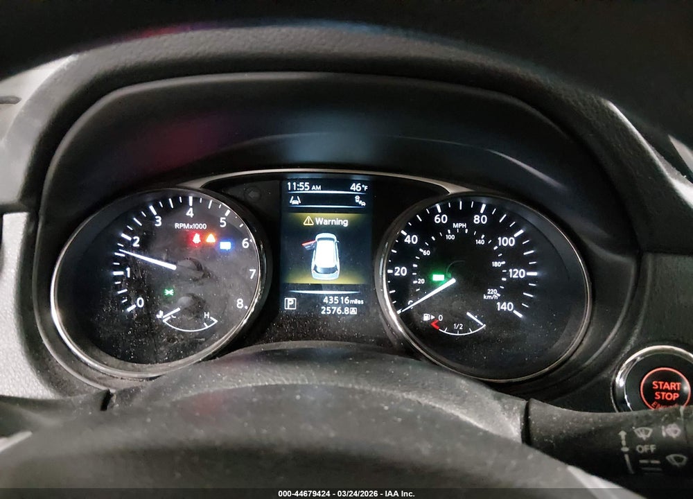 2015 NISSAN ROGUE SV VIN: KNMAT2MV5FP587521