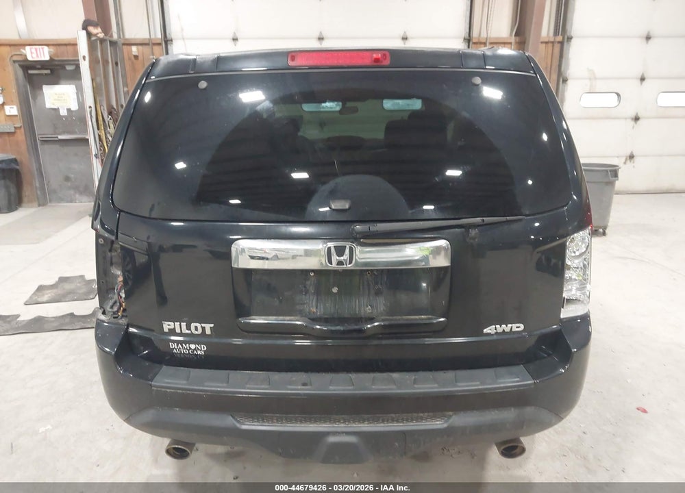 2013 HONDA PILOT EX VIN: 5FNYF4H48DB040205