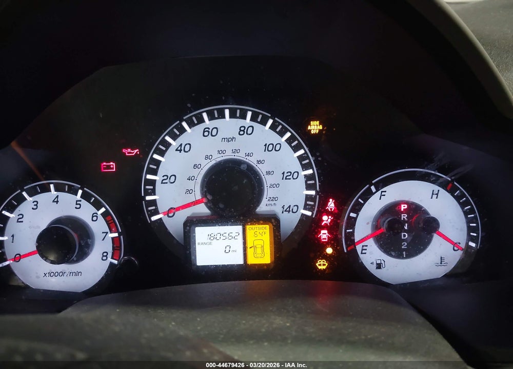2013 HONDA PILOT EX VIN: 5FNYF4H48DB040205