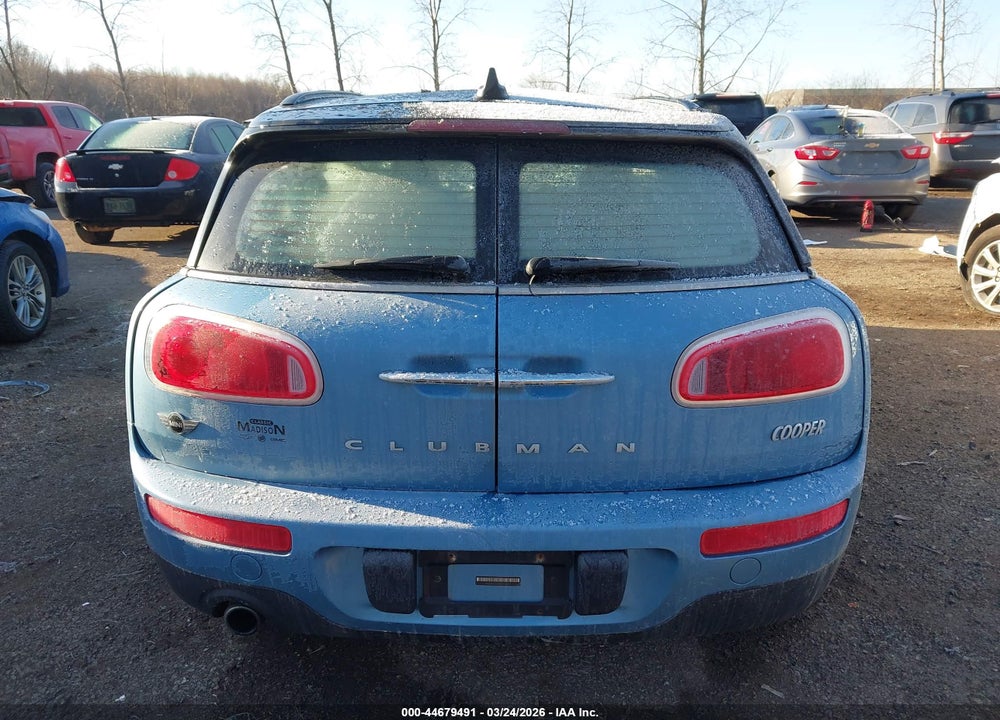 2017 MINI CLUBMAN COOPER VIN: WMWLU1C50H2F26840