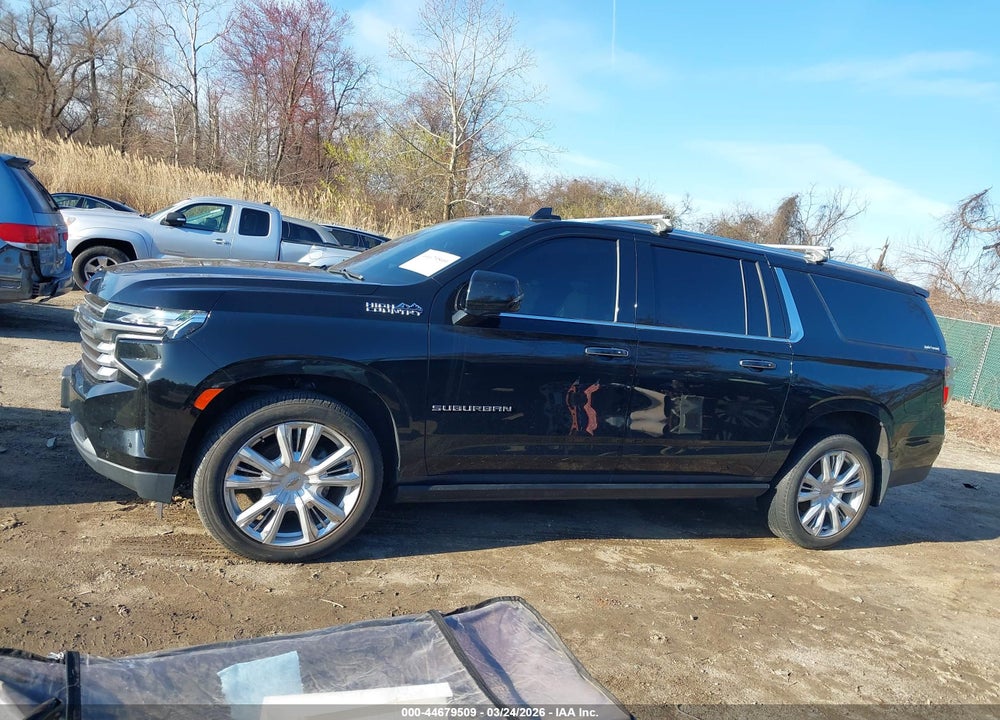 2021 CHEVROLET SUBURBAN 4WD HIGH COUNTRY VIN: 1GNSKGKLXMR135272